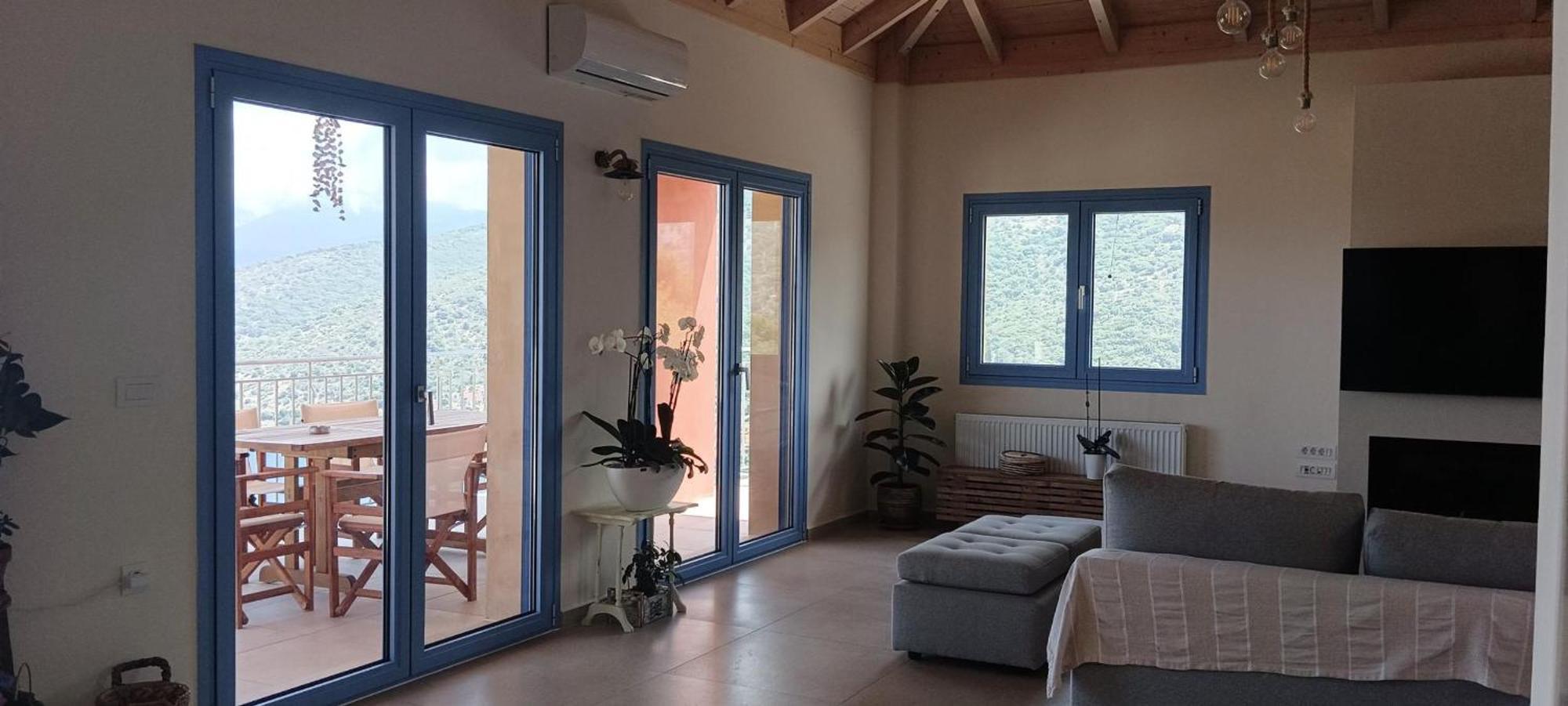 Augustela Villa Seaview Vacation Villa Agia Efimia Exteriör bild
