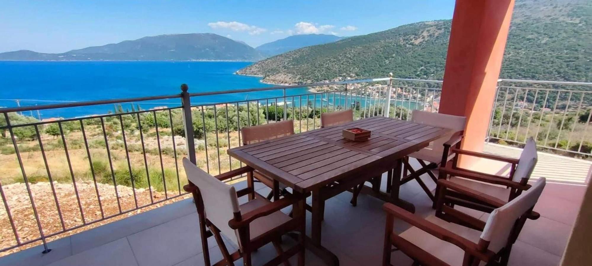 Augustela Villa Seaview Vacation Villa Agia Efimia Exteriör bild