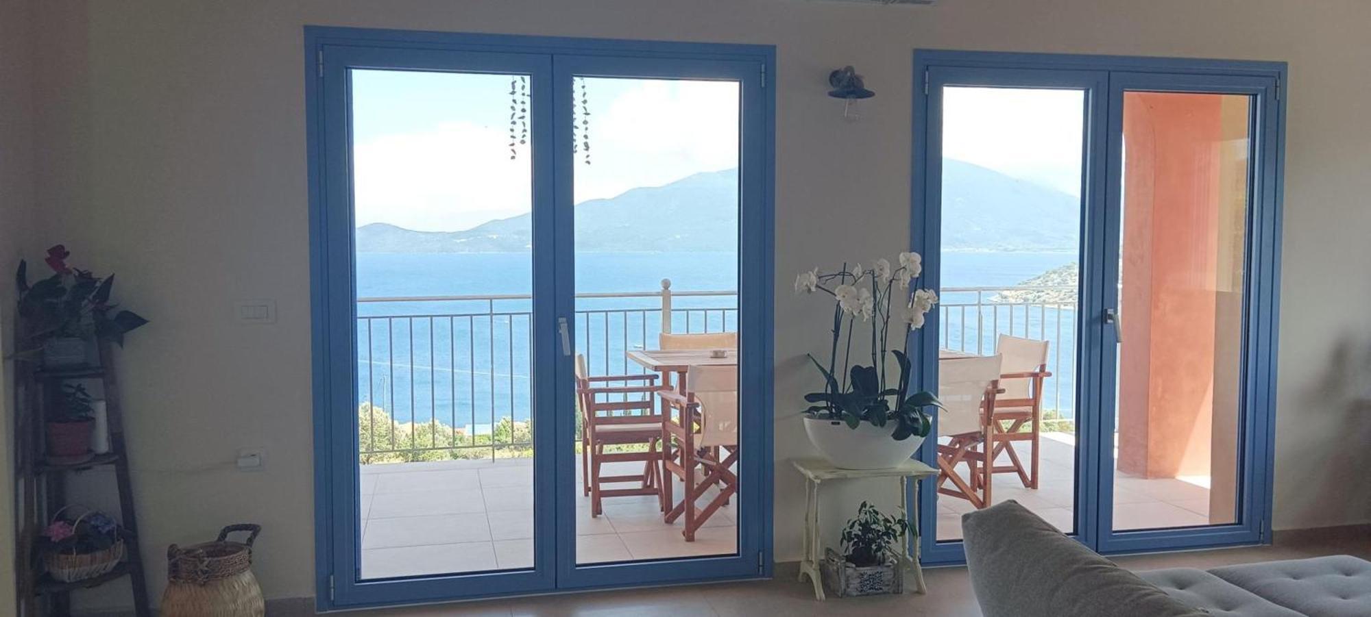 Augustela Villa Seaview Vacation Villa Agia Efimia Exteriör bild