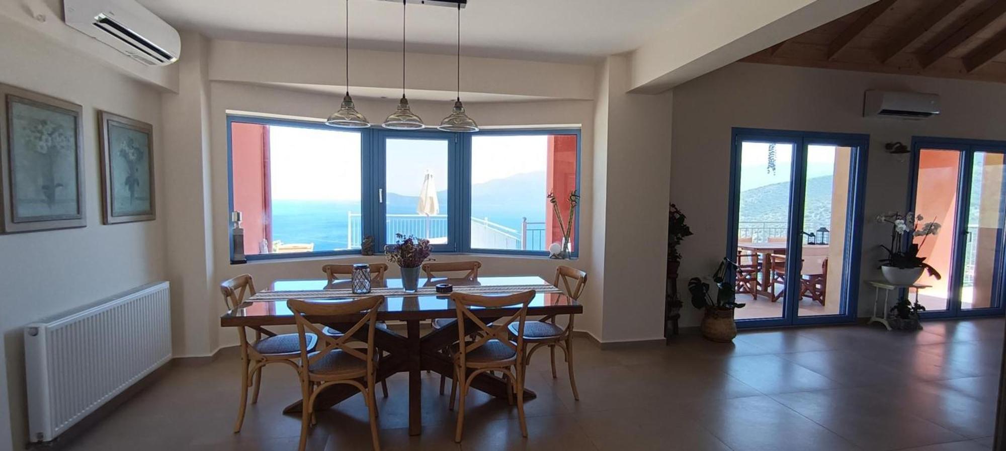 Augustela Villa Seaview Vacation Villa Agia Efimia Exteriör bild