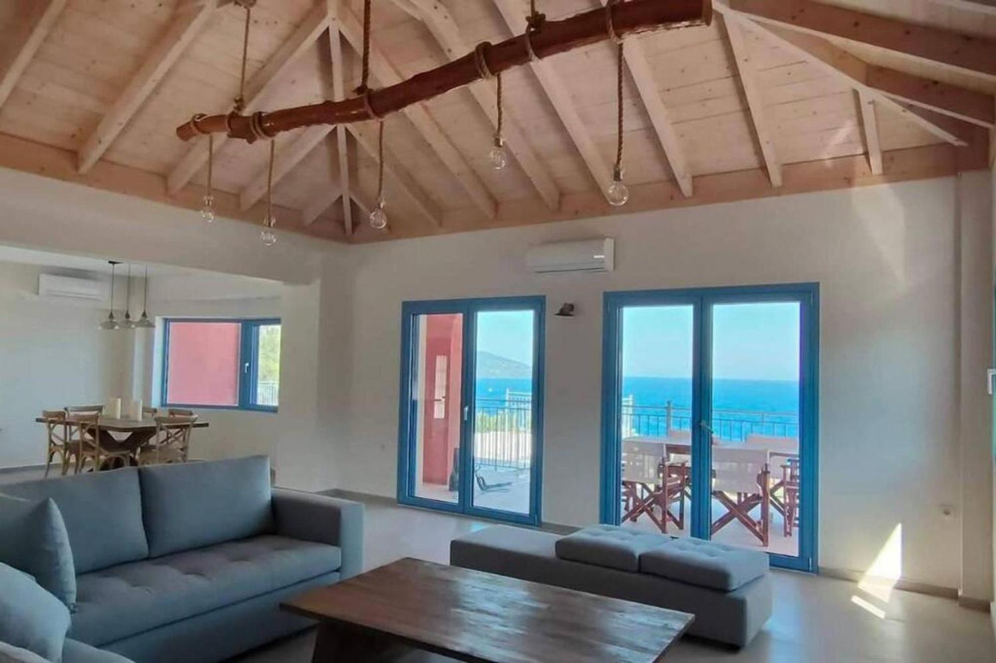 Augustela Villa Seaview Vacation Villa Agia Efimia Exteriör bild